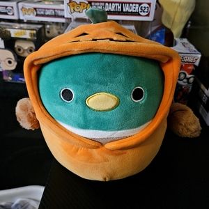 AVERY the Mallard Duck in Pumpkin Costume 7.5" Squishmallow NWT